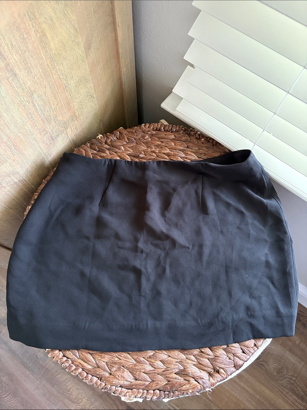Reformation Classic Black Women's Mini Skirt